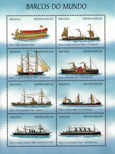 Angola 1999 navi barche - 1999,