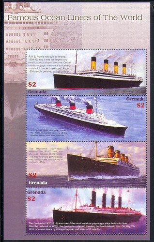 Grenada 2004 titanic ocean - grenada,