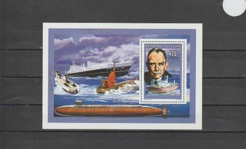 Ciad 1997 foglio navi - foglio,