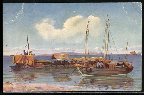 Cartolina artista malacca - cartolina,